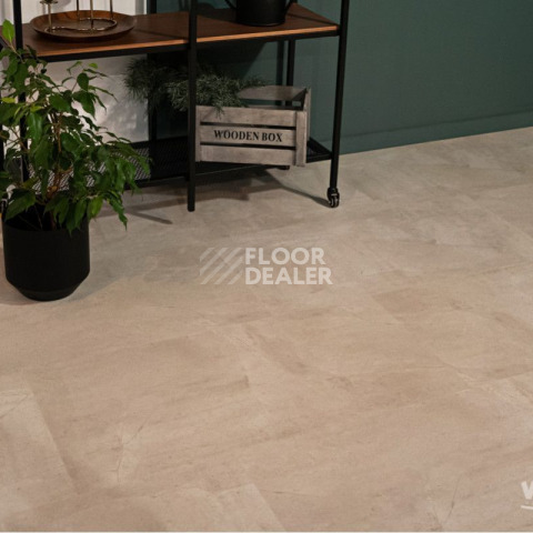 Ceramo Vinilam Stone 8 мм 71615 Бетон Белый фото 2 | FLOORDEALER